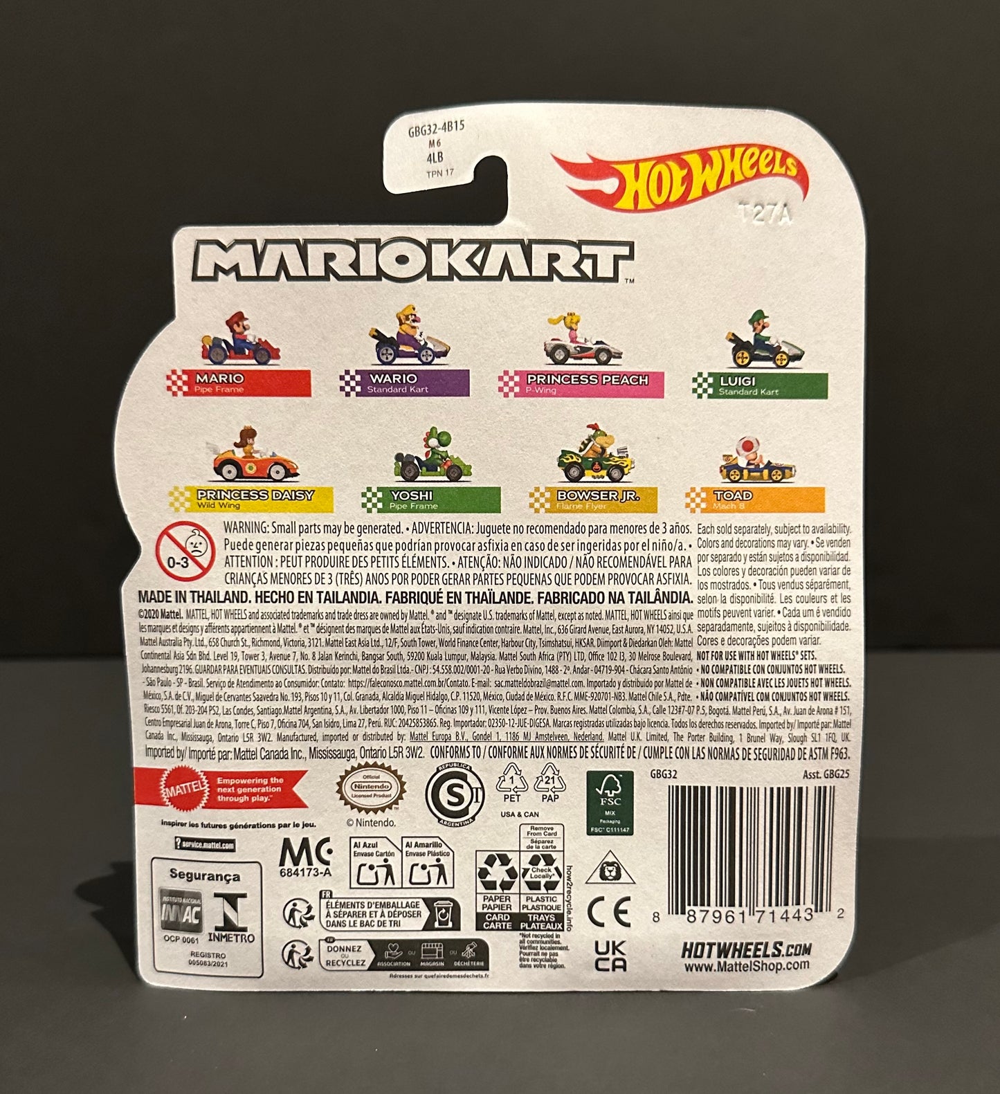 Wario: MarioKart (Hot Wheels)