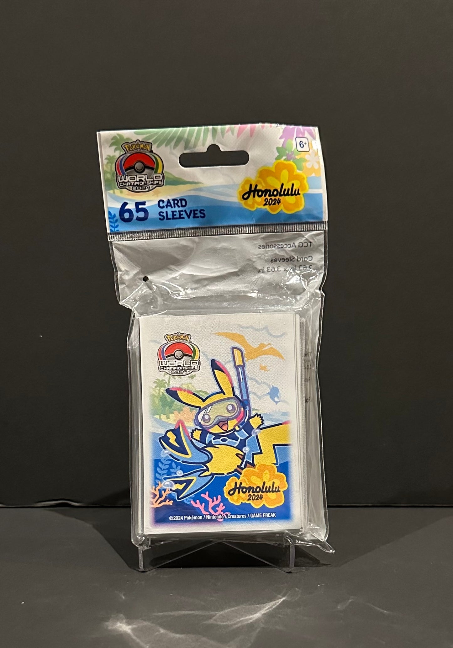 Pokémon World Championships sleeves (2024)
