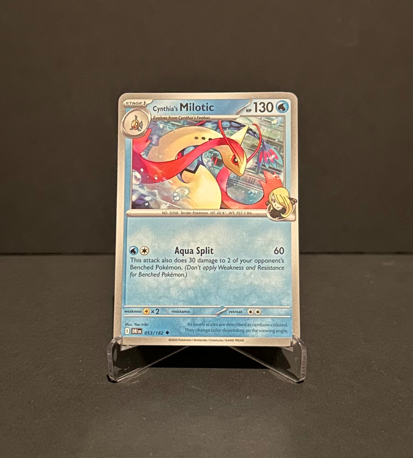 TCG Single: Cynthia’s Milotic - Destined Rivals