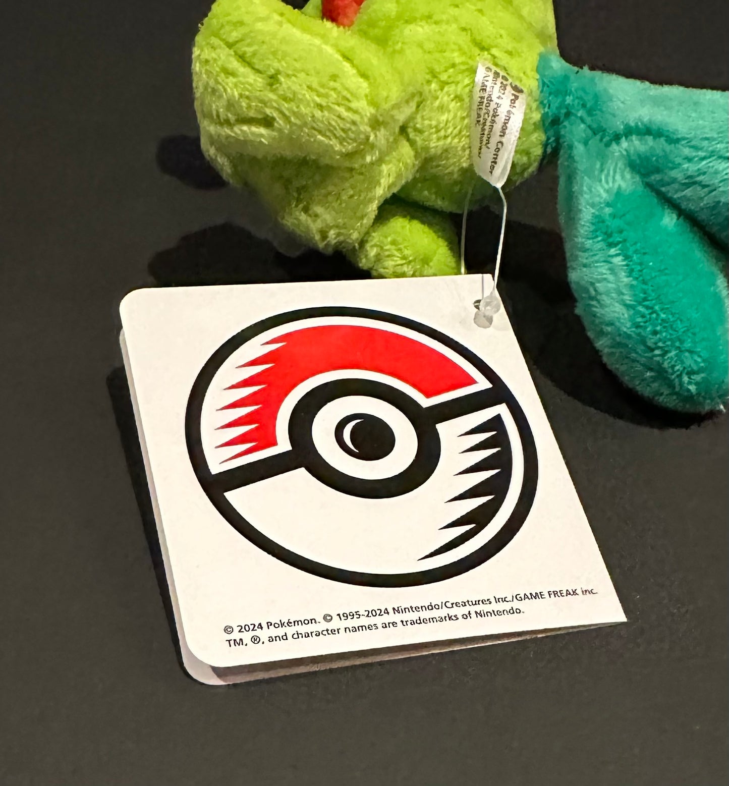 Treecko plush w/carabiner