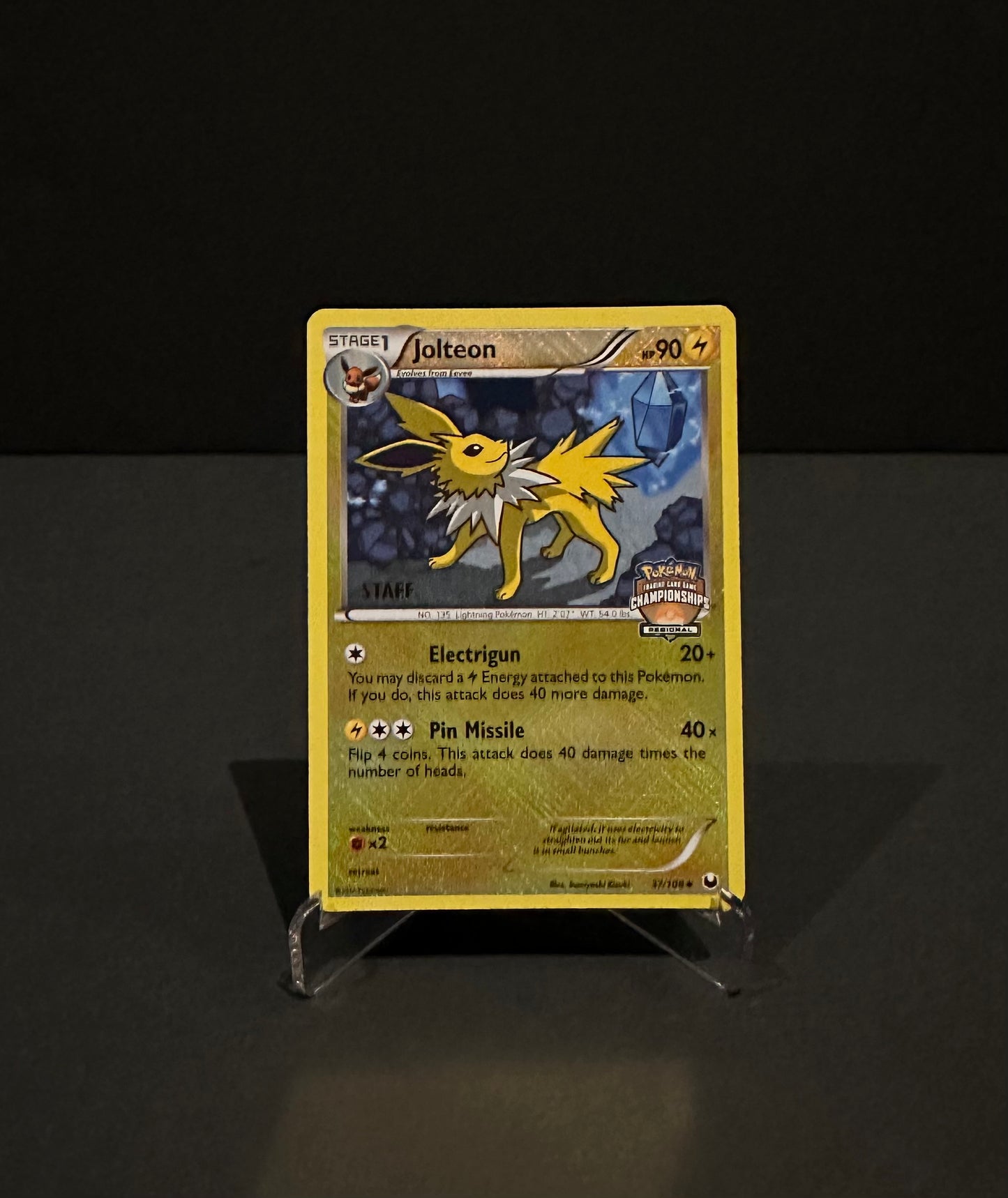 TCG Single: Jolteon (STAFF) - Regional Championships Promo