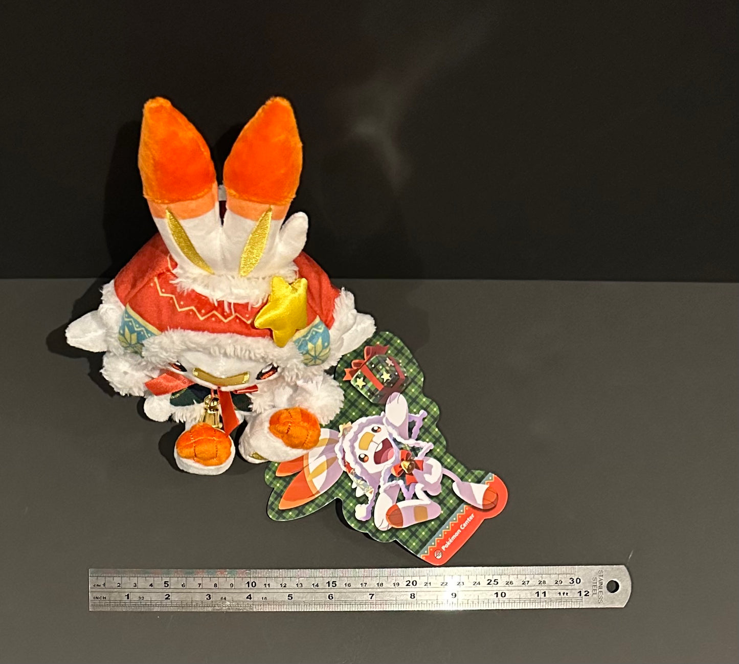 Scorbunny Christmas ‘20 plush