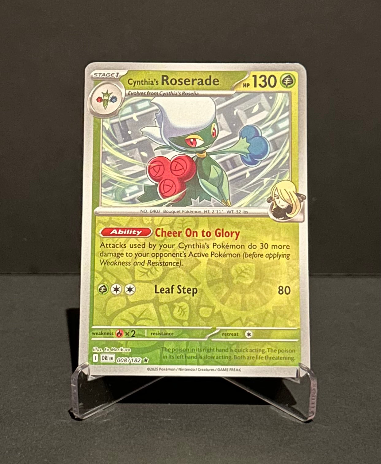 TCG Single: Cynthia’s Roserade (RH) - Destined Rivals