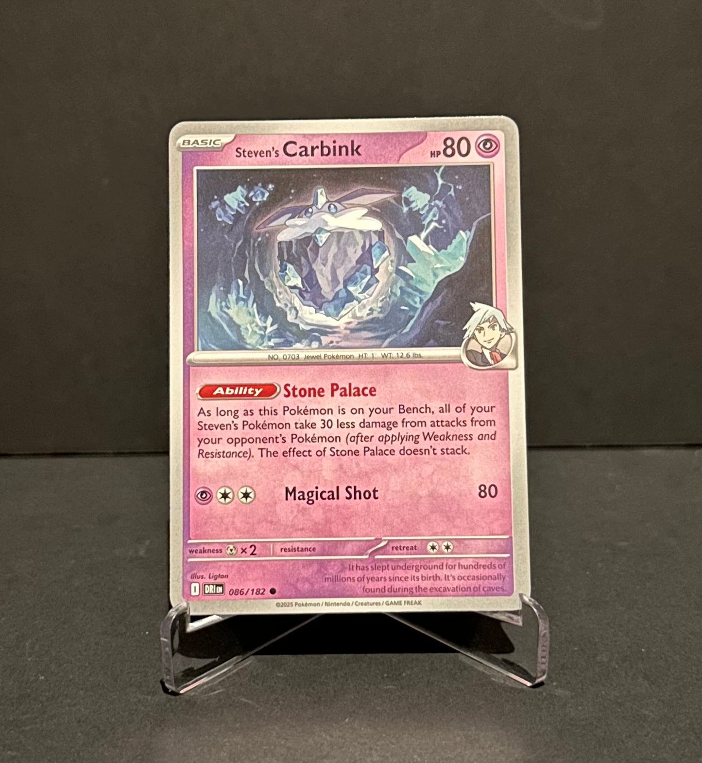 TCG Single: Steven’s Carbink - Destined Rivals