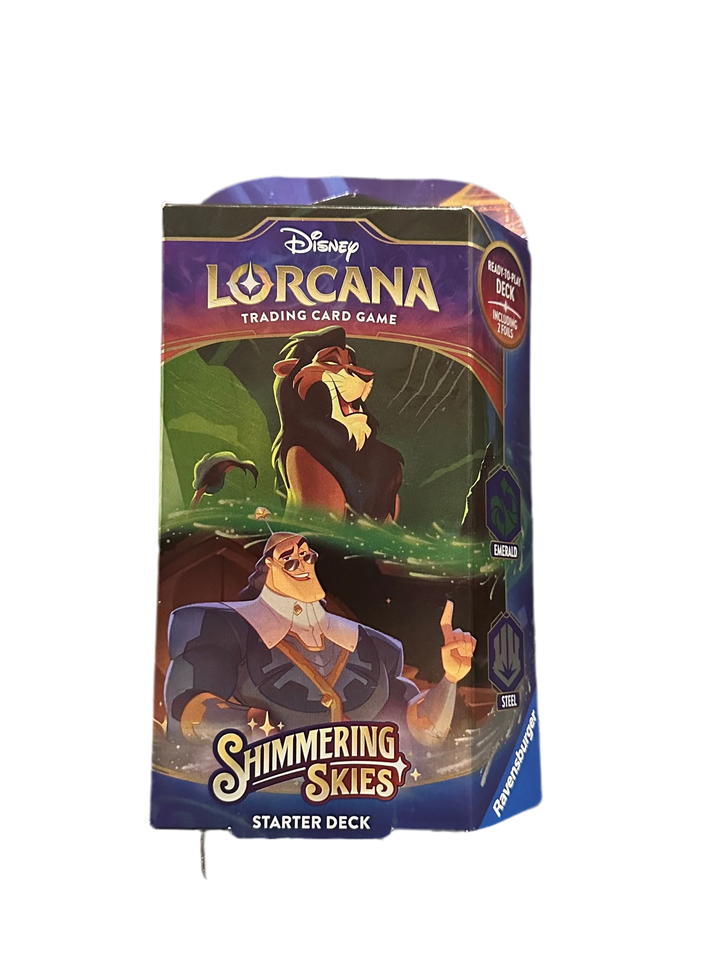 Lorcana: Shimmering Skies starter deck (Scar & Kronk)