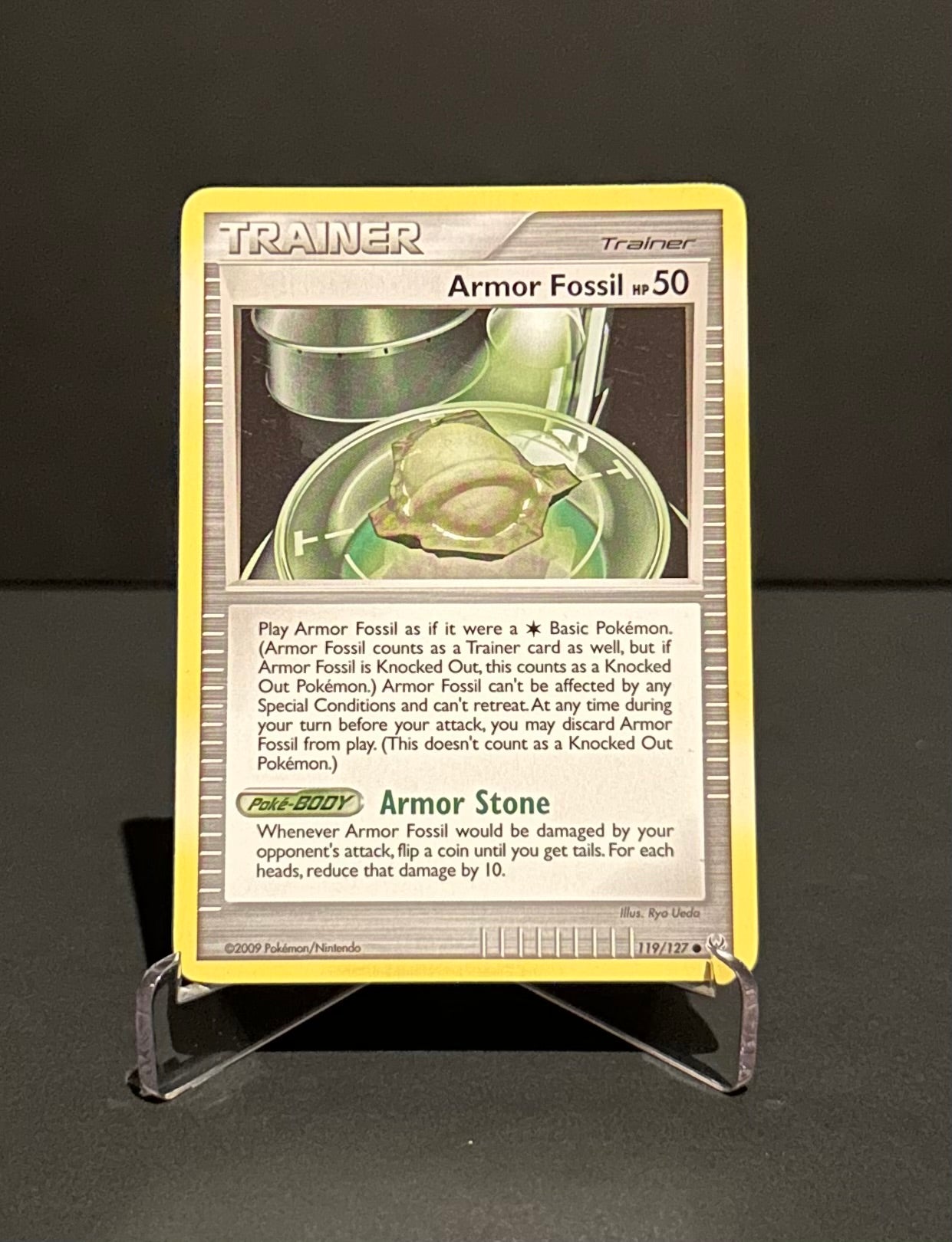 TCG Single: Armour Fossil - Platinum