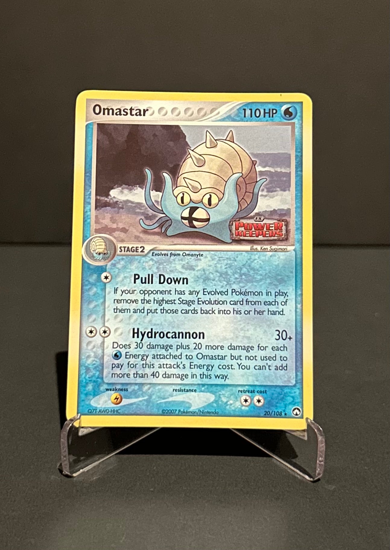 TCG Single: Omastar (RH) - Power Keepers