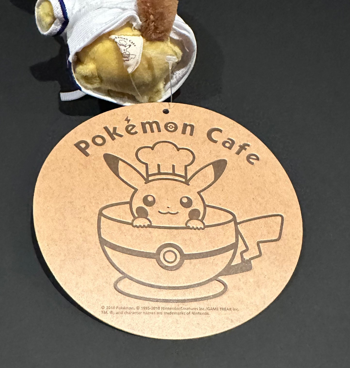 Pikachu - Chef (plush) Keychain
