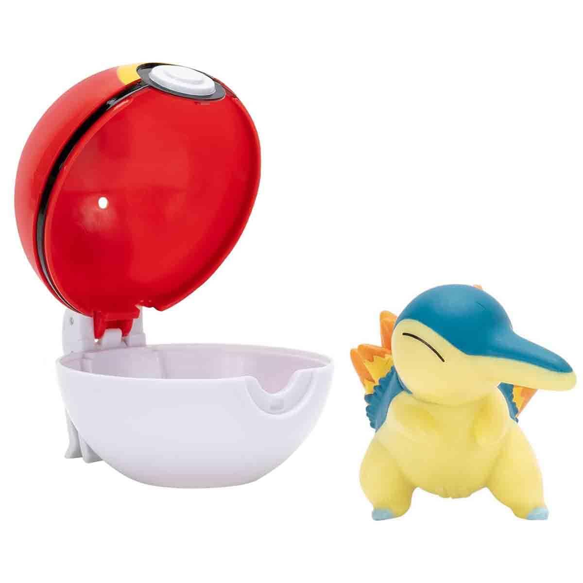 Pokemon Clip N Go: Cyndaquil w/level ball