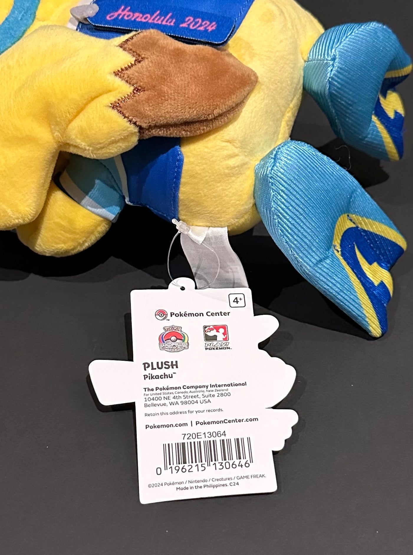 Pikachu Worlds ‘24 plush
