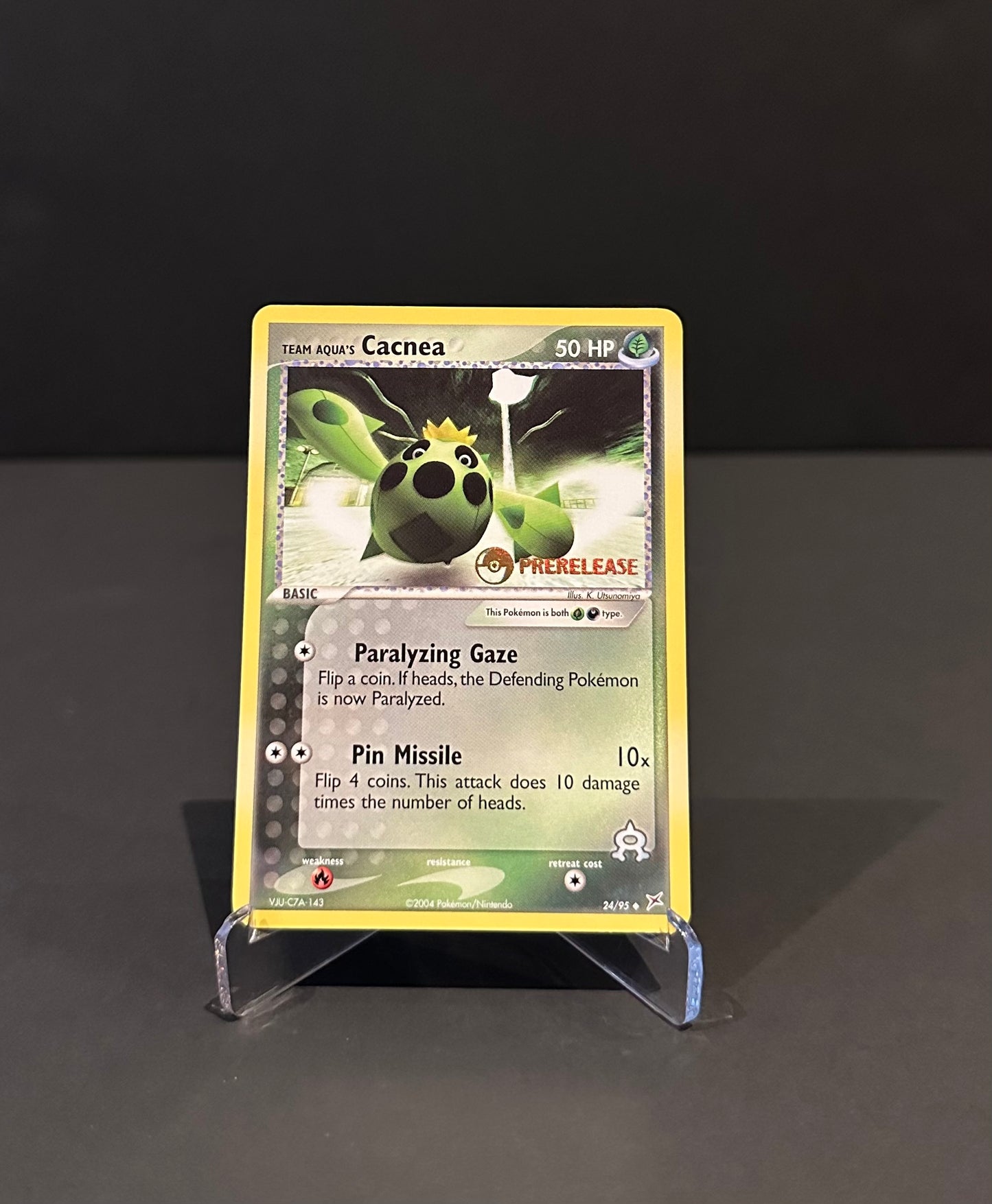 Pre-release promo: Team Aqua’s Cacnea
