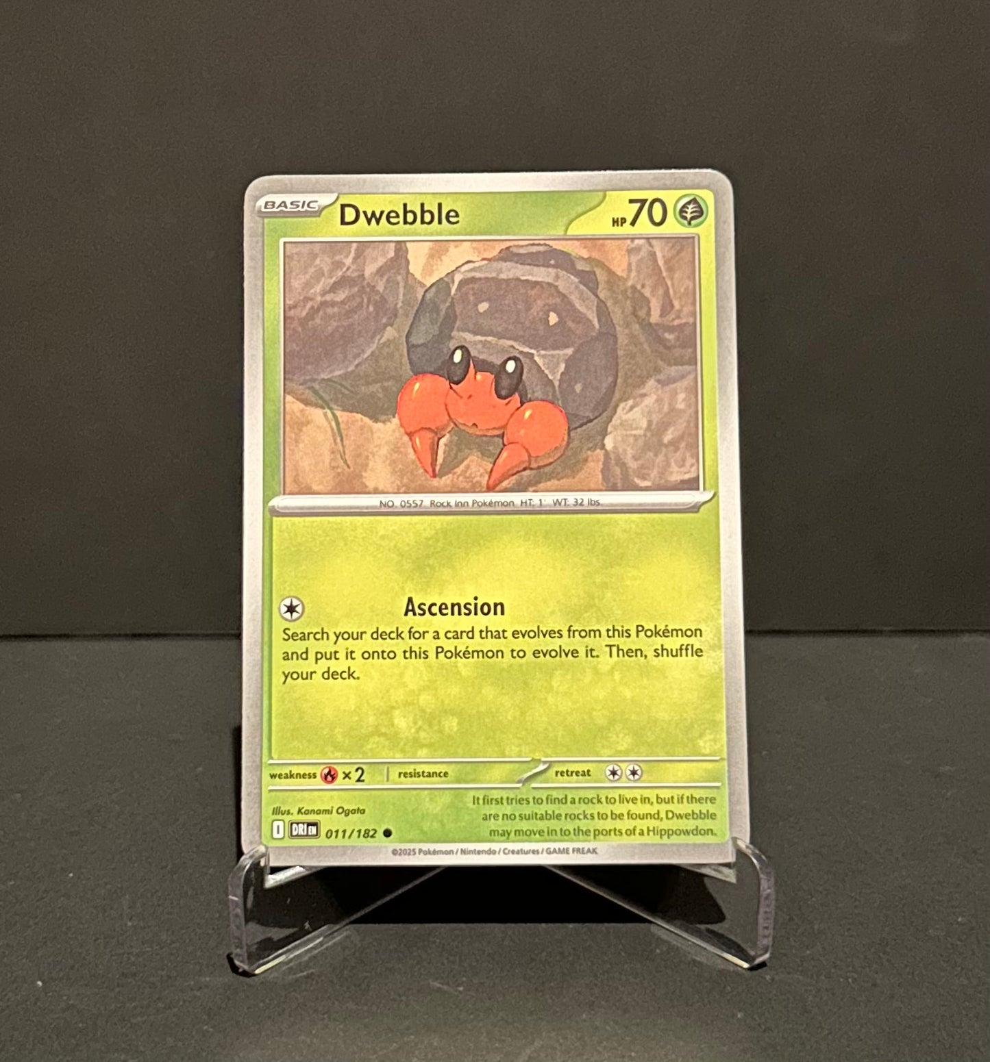TCG Single: Dwebble - Destined Rivals