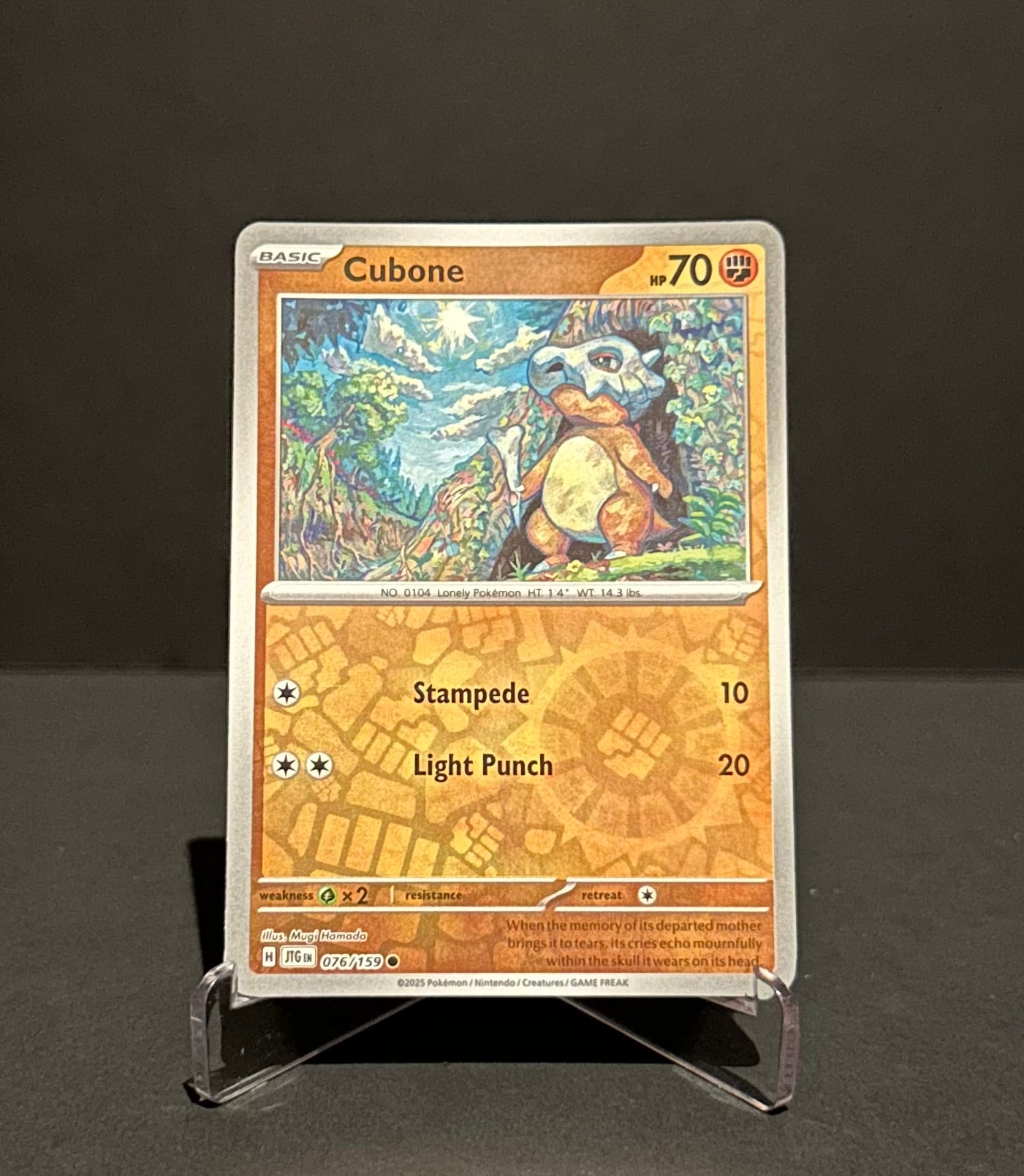 TCG Single: Cubone (RH) - Journey Together