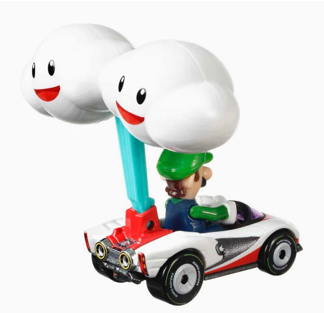 Luigi: MarioKart w/glider (Hot Wheels)