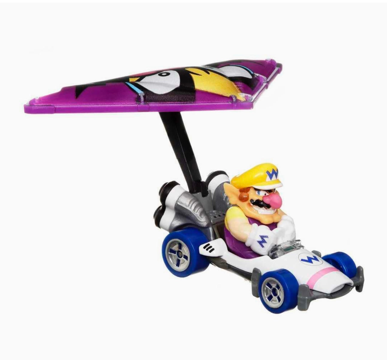 Wario: MarioKart w/glider (Hot Wheels)