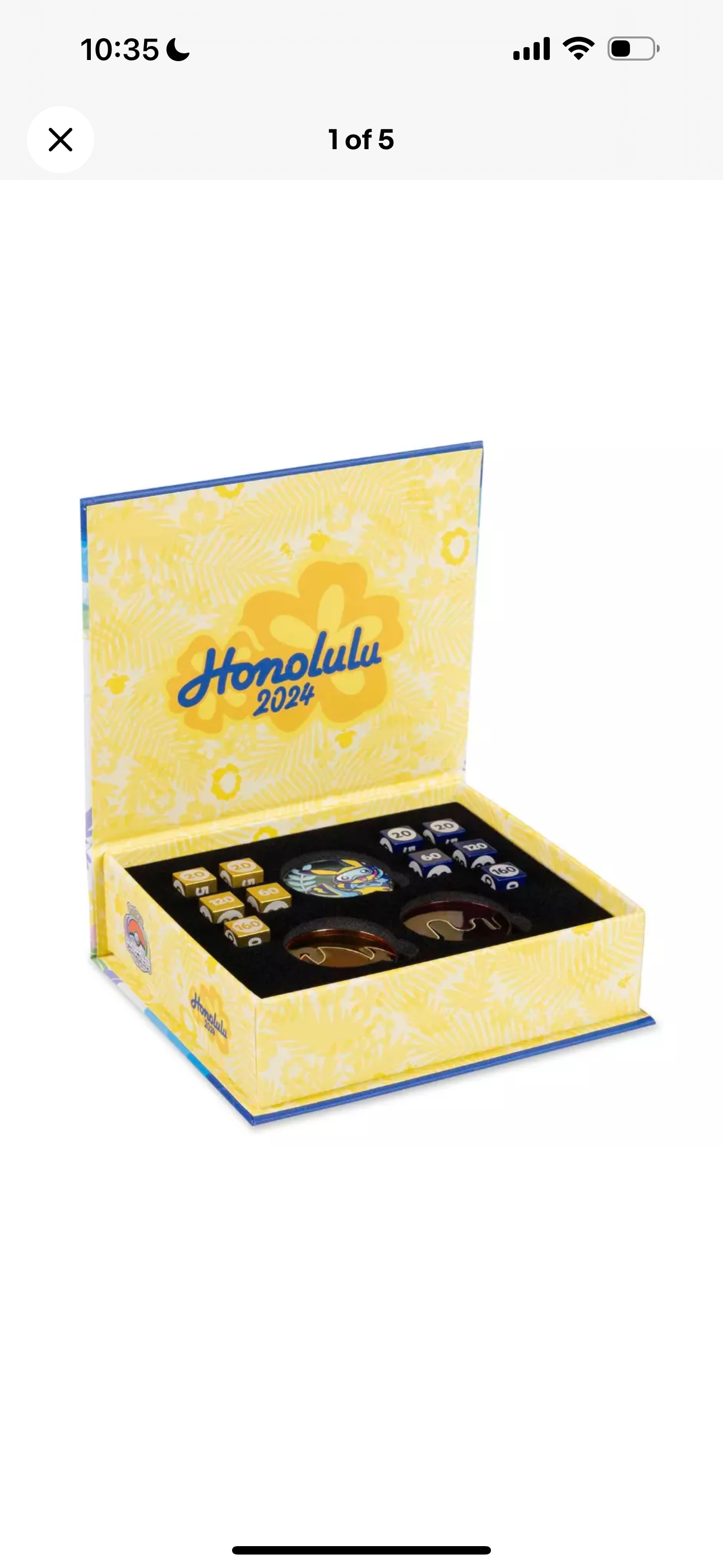 Pokémon World Championships ‘24 Dice set