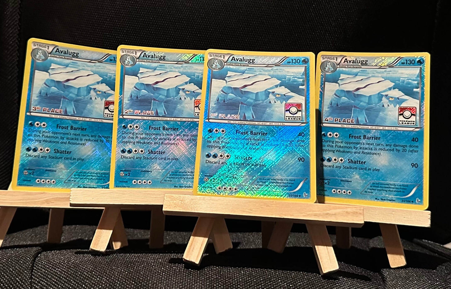 TCG Single: Avalugg (Set of 4) - League Promo