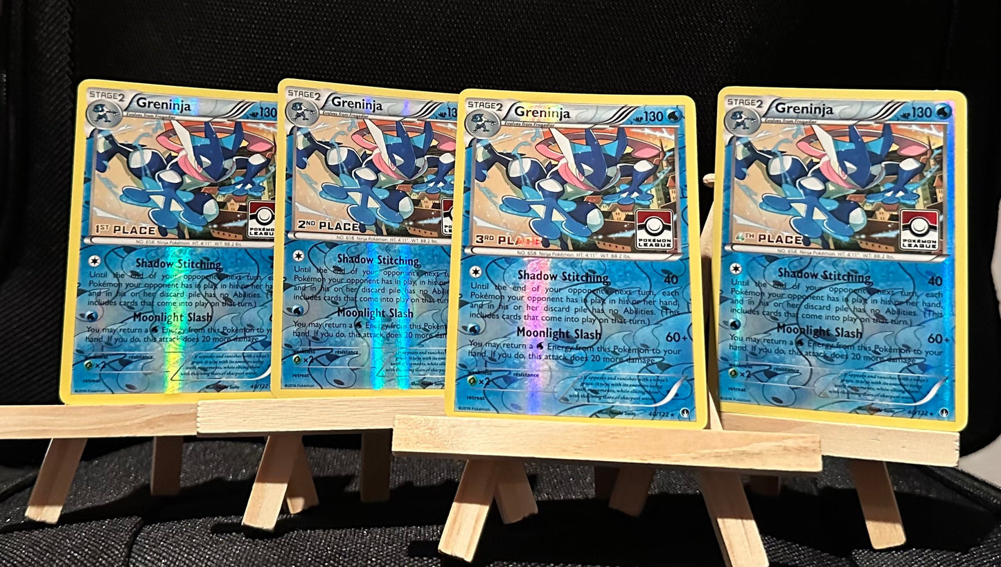 TCG Single: Greninja (Set of 4) - League Promo