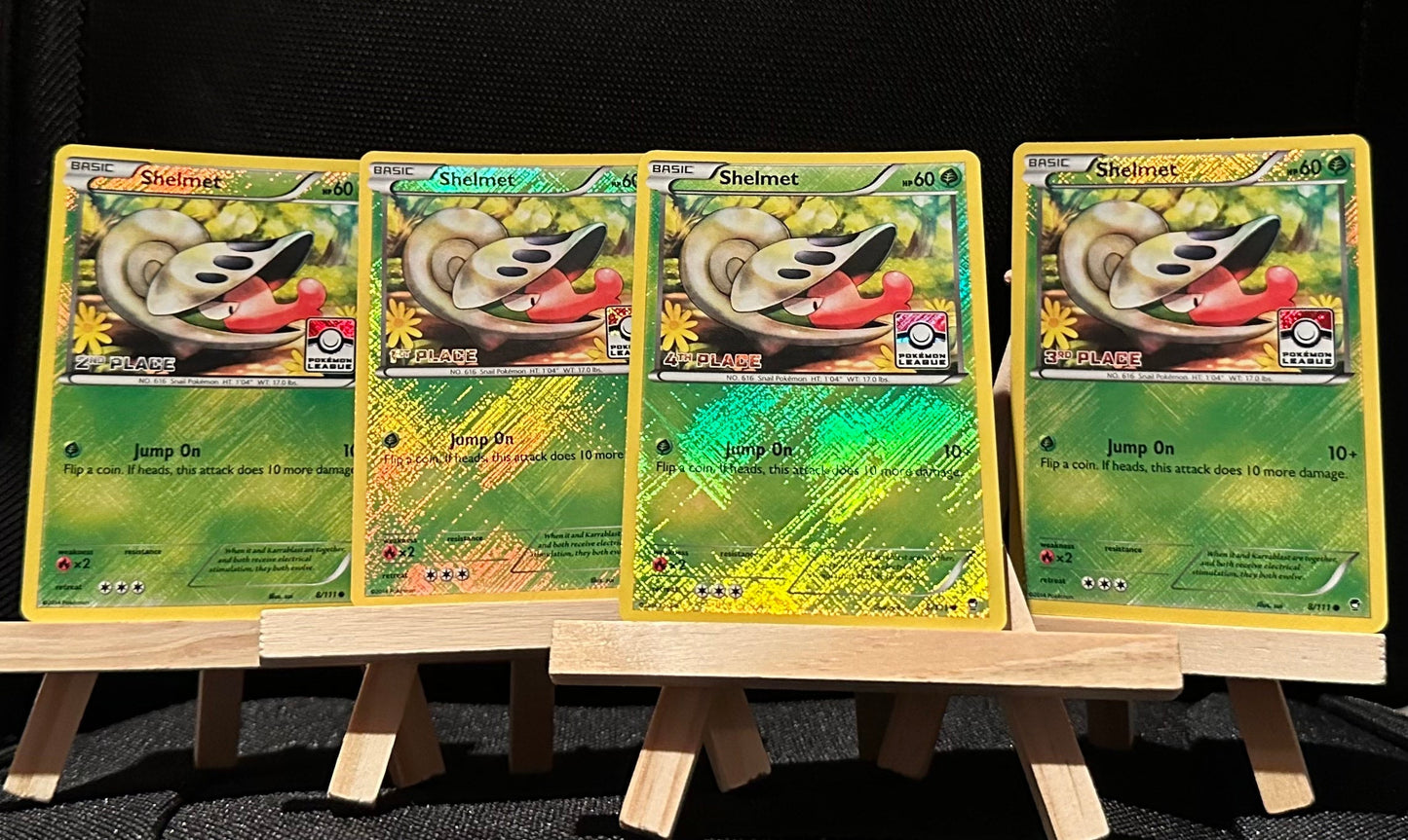 TCG Single: Shelmet (Set of 4) - League Promo