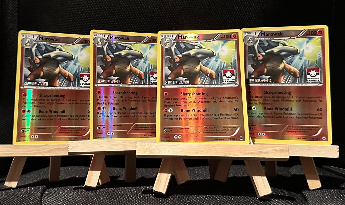 TCG Single: Marowak (Set of 4) - League Promo