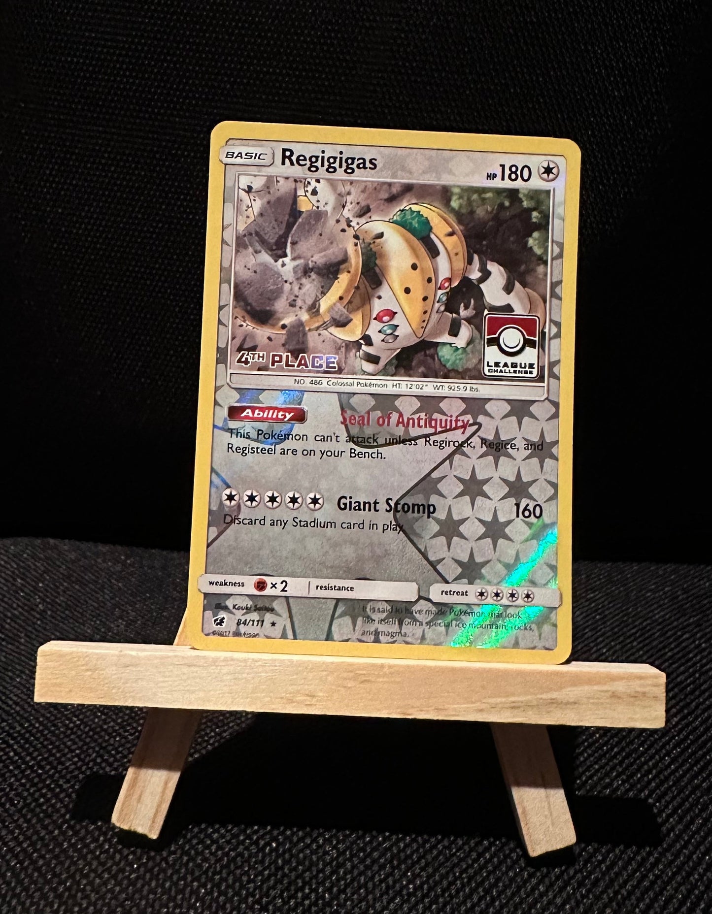 League Promo: Regigigas (4th place)