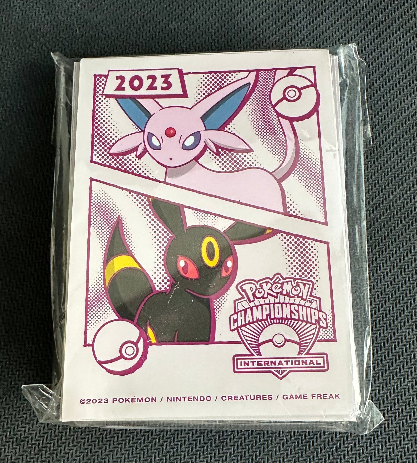 “2023” Pokémon NAIC sleeves