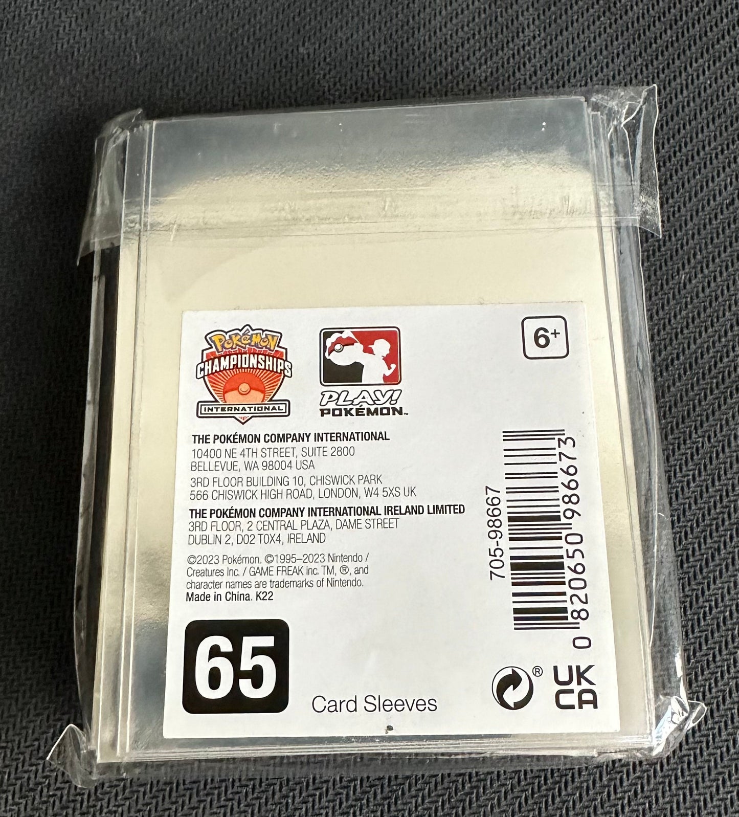 “2023” Pokémon NAIC sleeves