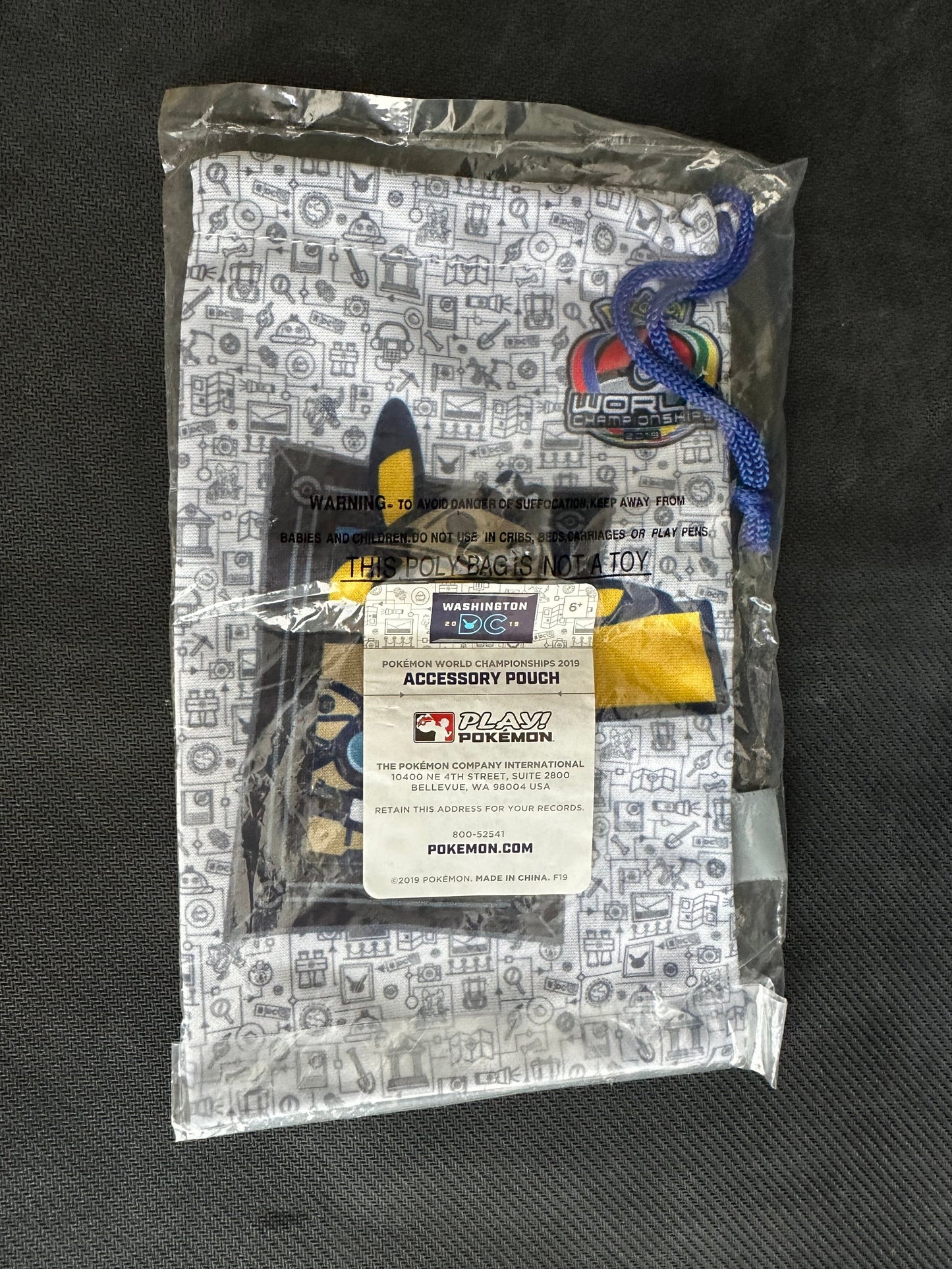 Pokemon World Championships Accessory pouch (2019)