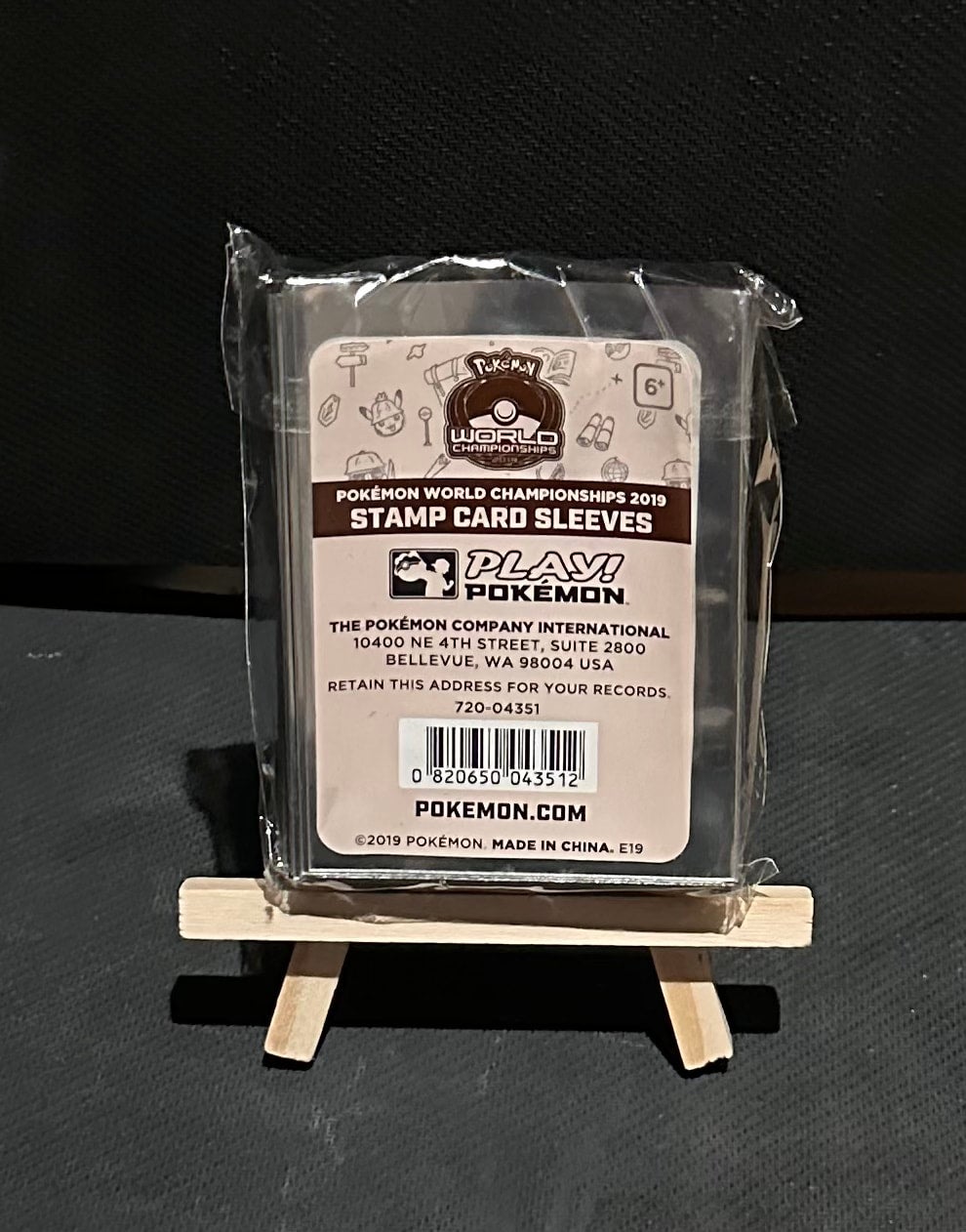 Pokemon World Championships sleeves (2019)