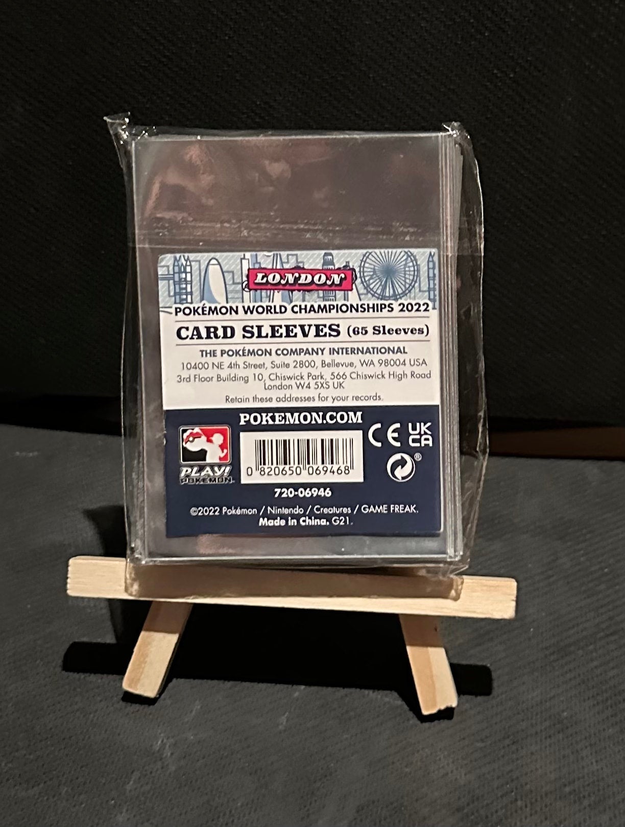 Pokemon World Championship sleeves (2022)