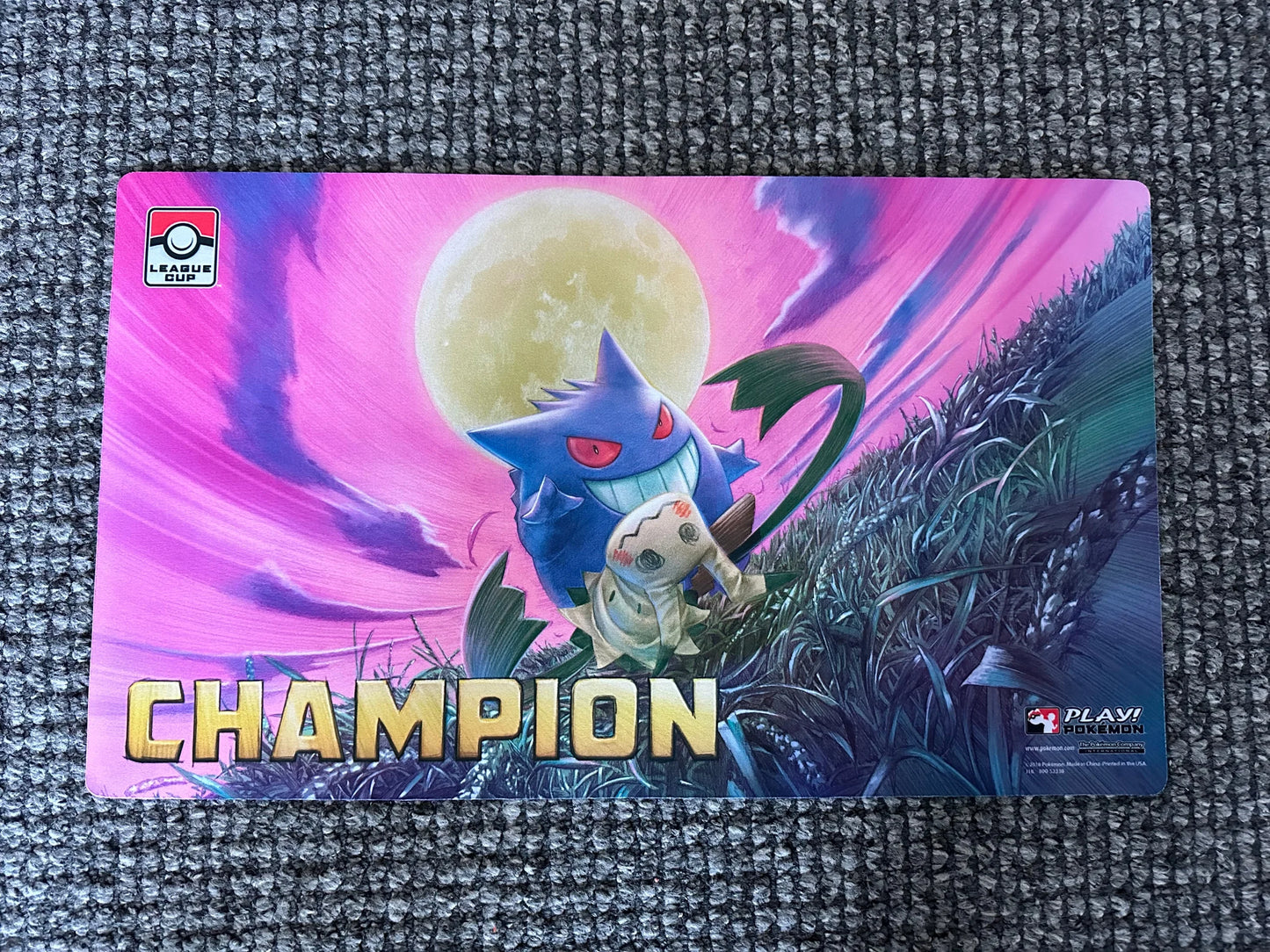 Gengar/Mimikyu Champion playmat