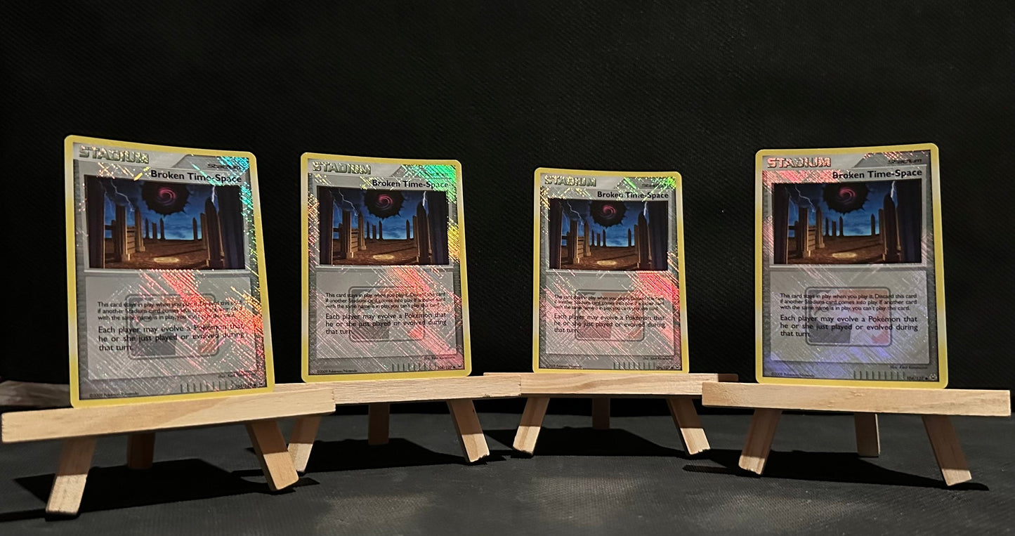 TCG Single: Broken Time Space (Set of 4) - League Promo