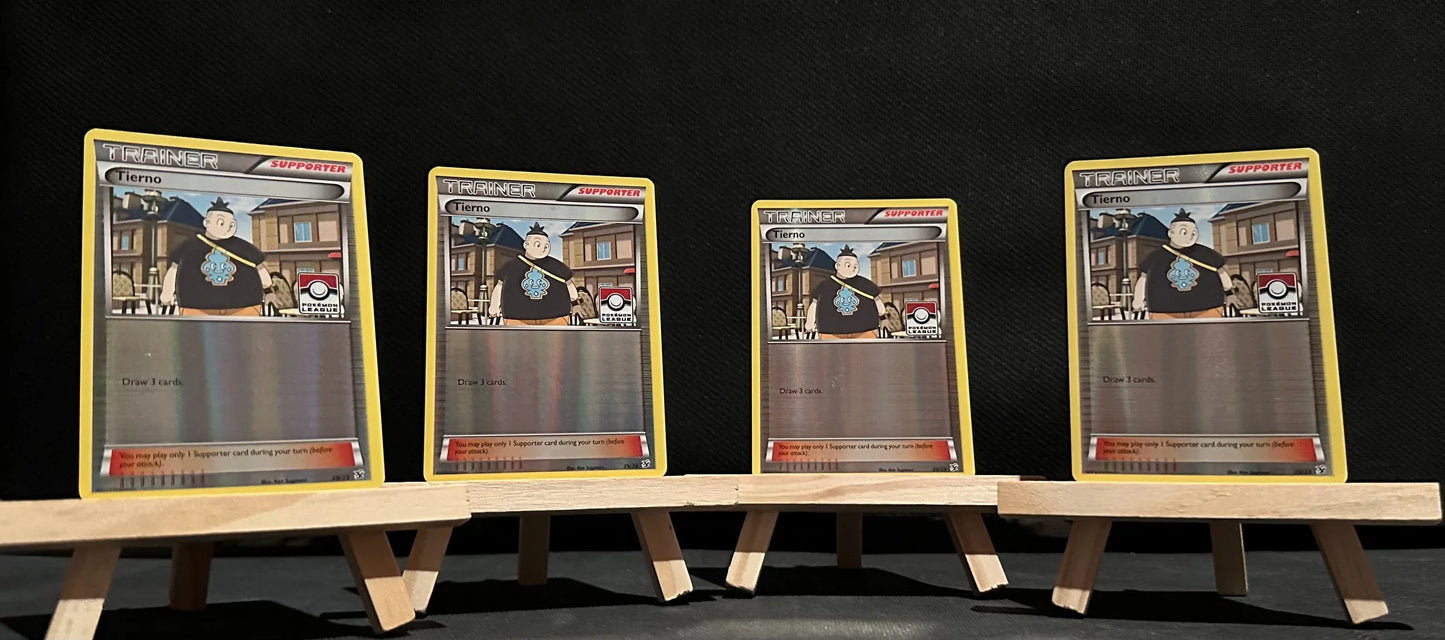 TCG Single: Tierno (Set of 4) - League Promo