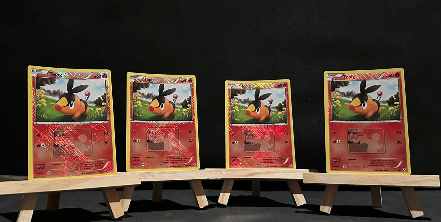 TCG Single: Tepig (Set of 4) - League Promo
