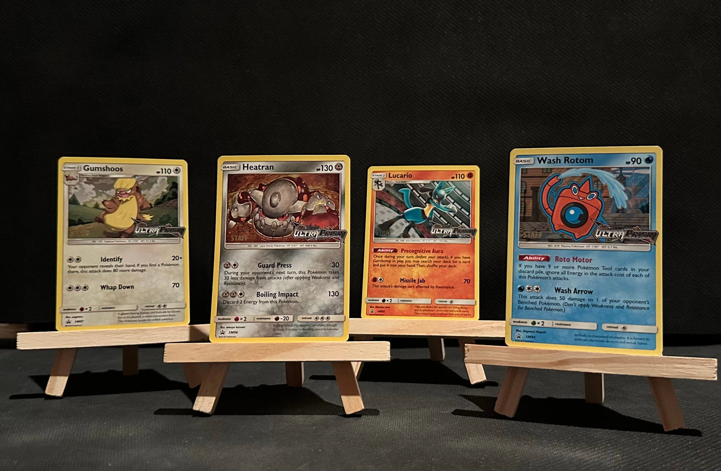 Pre-release promo: Ultra Prism (STAFF) Set of 4