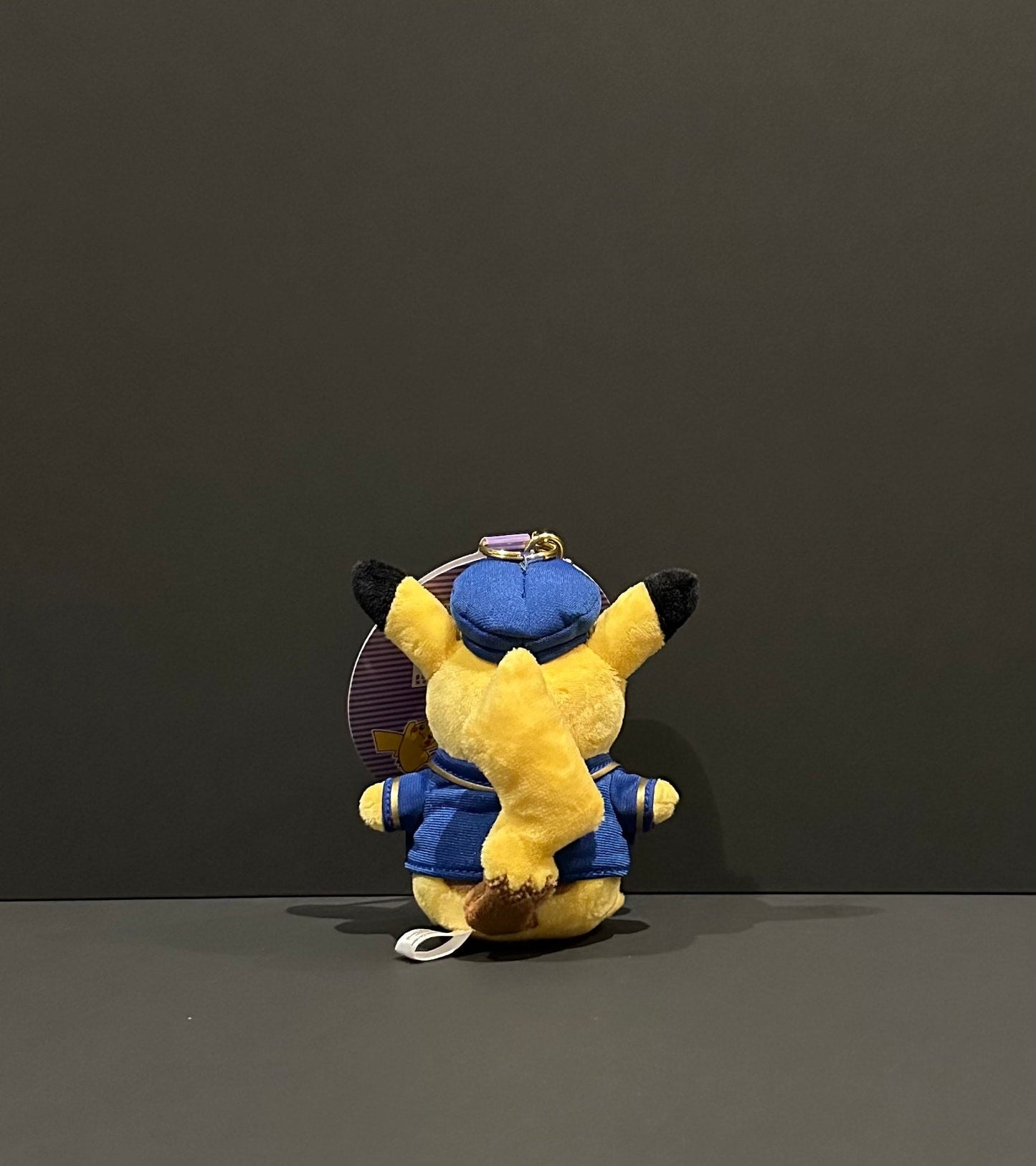 Pikachu (Tokyo Station Conductor cosplay) plush Keychain