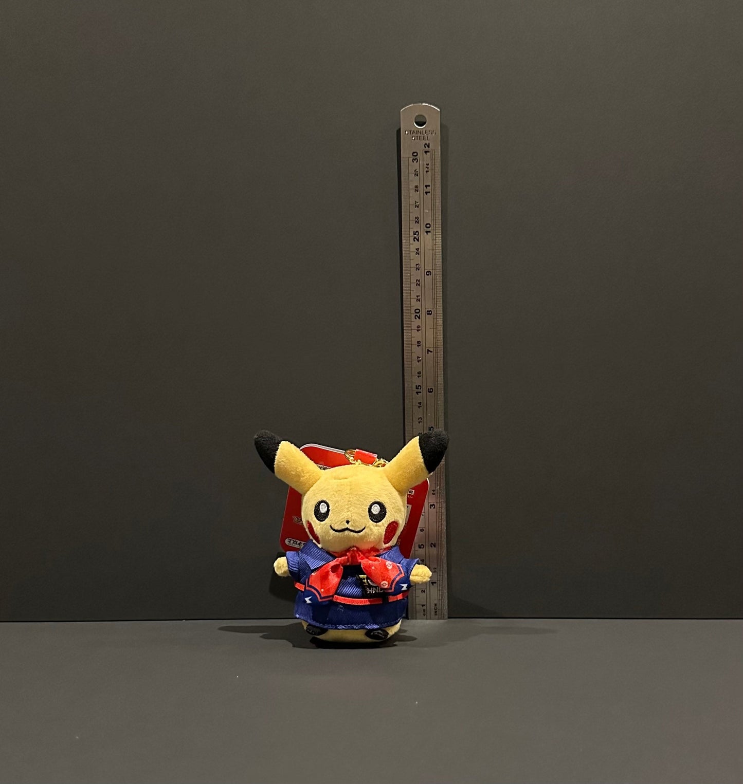 Pikachu (Flight Attendant cosplay) plush keychain