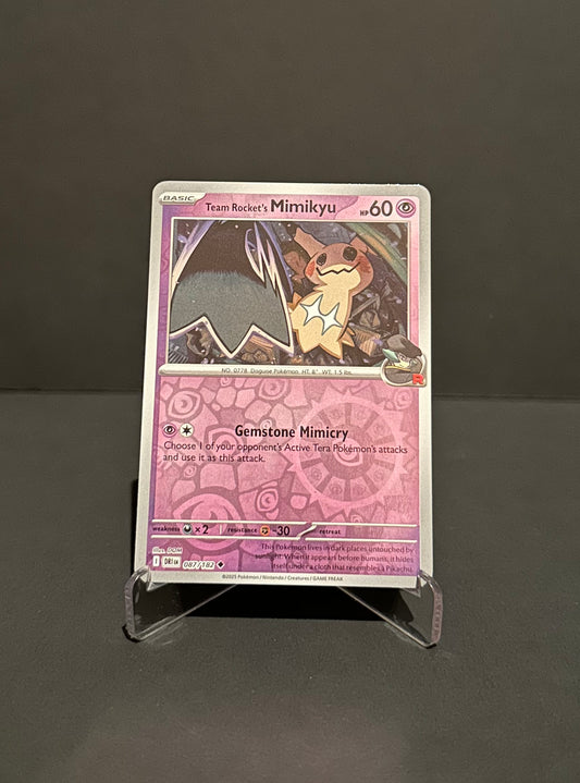 TCG Single: Team Rocket’s Mimikyu (RH) - Destined Rivals