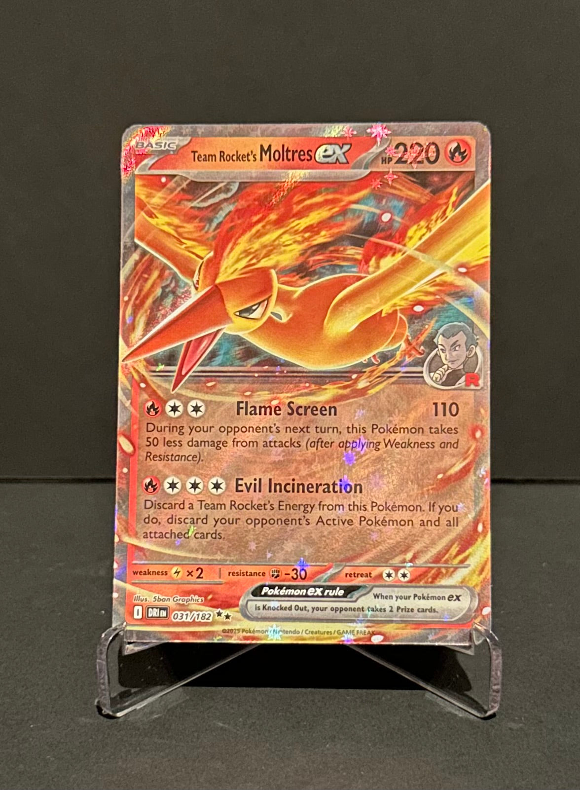 TCG Single: Team Rocket’s Moltres ex - Destined Rivals