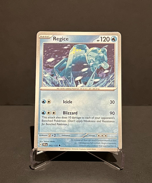 TCG Single: Regice - Journey Together