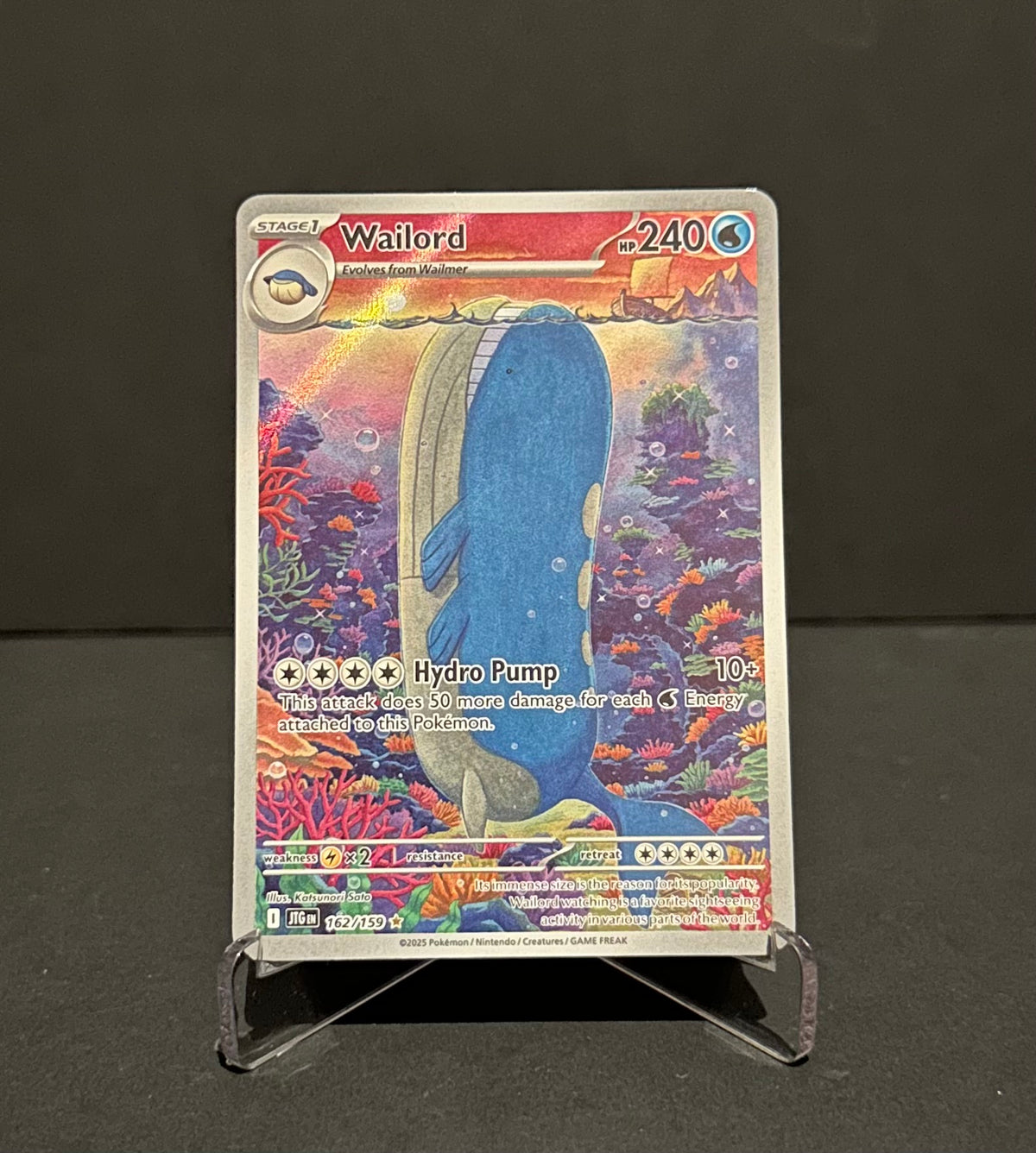 TCG Single: Wailord (Illustration Rare) - Journey Together