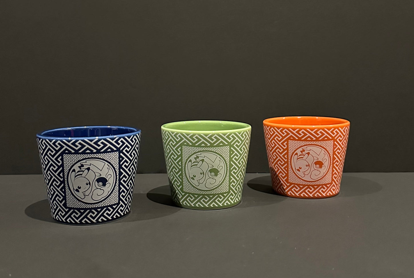 Pokemon x Kogei teacup. (Set of 3)