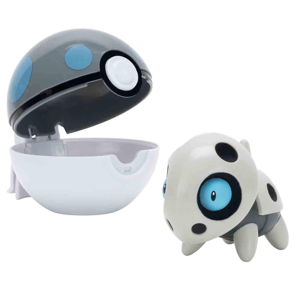 Pokemon Clip N Go: Aron w/heavy ball
