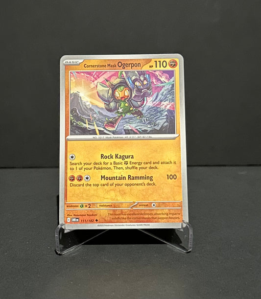TCG Single: Cornerstone Mask Ogerpon - Destined Rivals