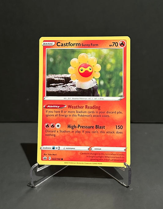 TCG Single: Castform [Sunny Form] - Chilling Reign