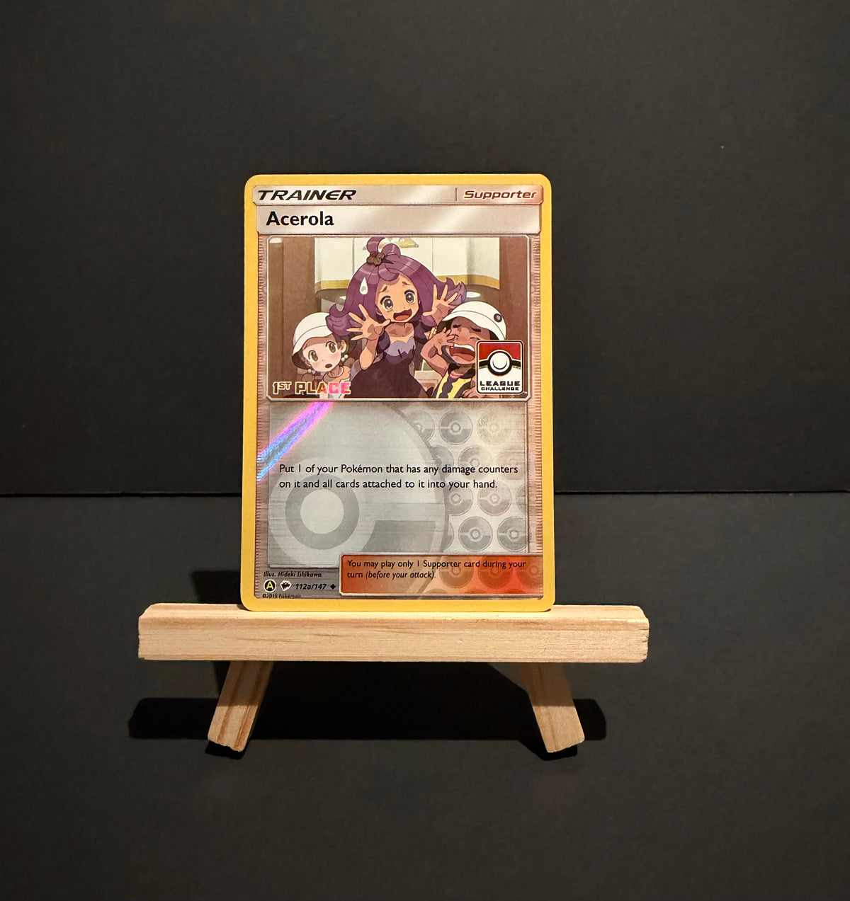 TCG Single: Acerola (1st place) - League Challenge promo