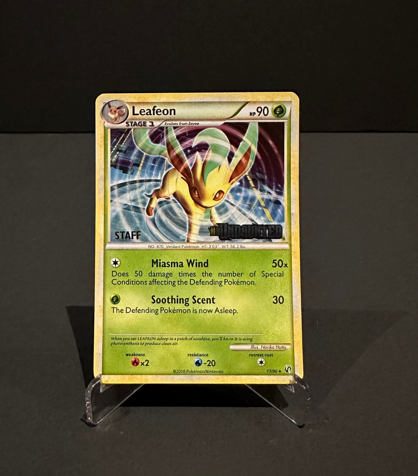 Pre-release promo: Leafeon (STAFF)