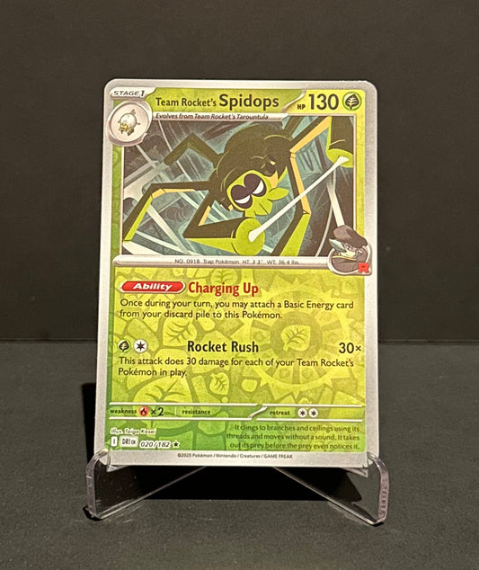 TCG Single: Team Rocket’s Spidops (RH) - Destined Rivals