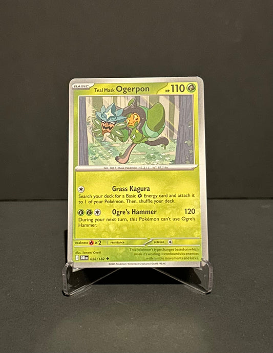 TCG Single: Teal Mask Ogerpon - Destined Rivals