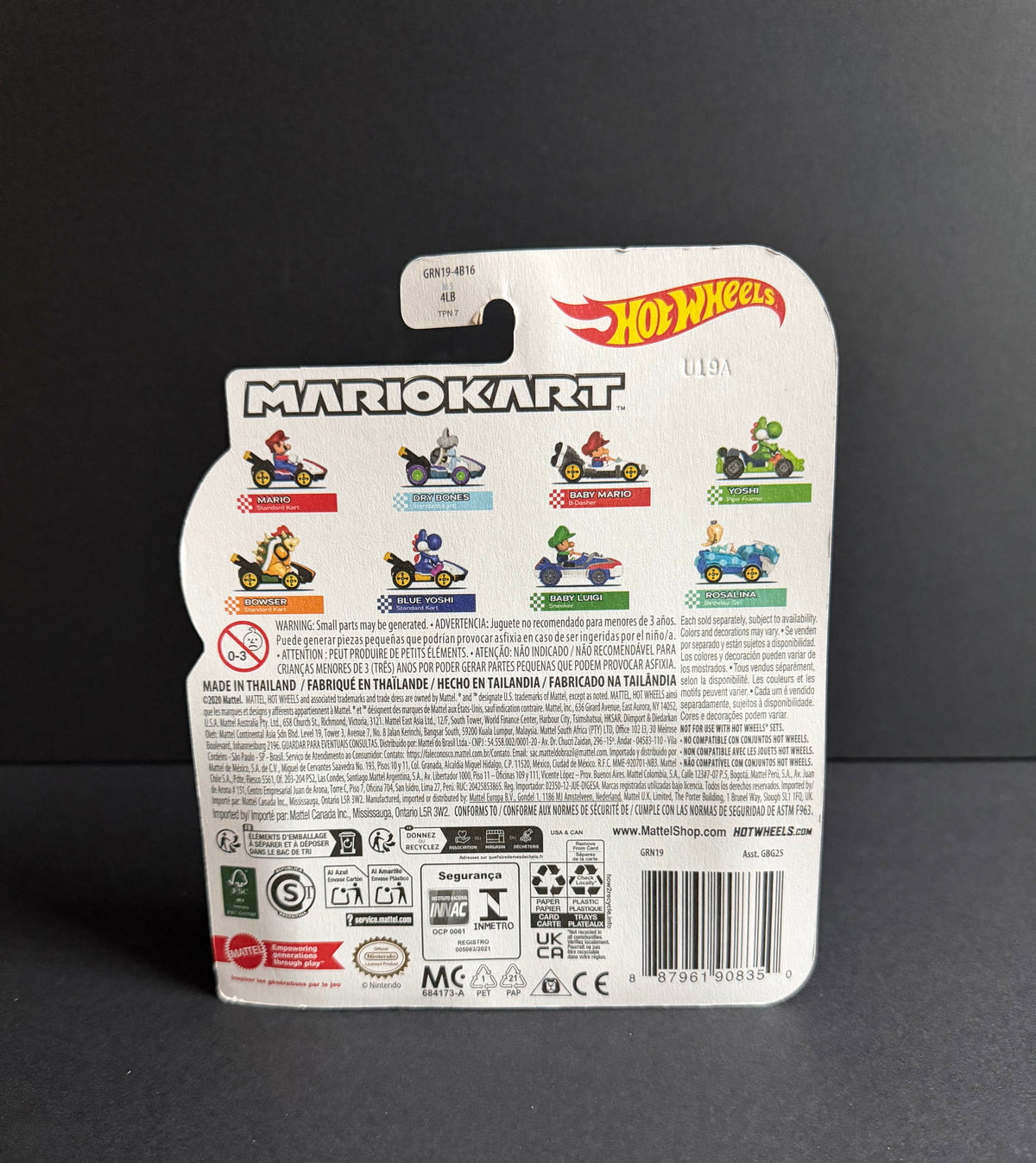 Hot Wheels: Yoshi [Pipe Frame] Mario Kart Diecast